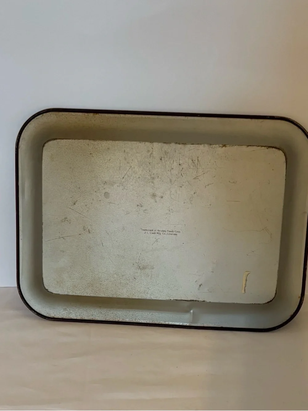 Nostalgic Vintage Rustic Charming Cottagecore Decor Hersey’s Chocolate Tray